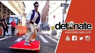 JESSE WELLENS ALADDIN PRANK IN NYC - DETONATE