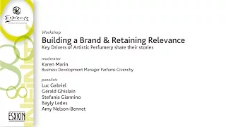 Esxence 2016 - Workshop - Building a Brand & Retaining Relevance