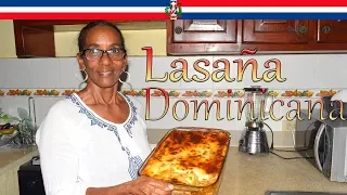 Receta Lasaña Estilo Dominicana - Cocinando con Yolanda