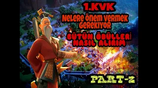 1.KVK Da Bütün Ödülleri Kolay Yoldan Toplamak Part (2)- Rise of Kingdoms