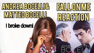 ANDREA BOCELLI, MATTEO BOCELLI - FALL ON ME REACTION |FIRST TIME HEARING