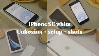 iPhone SE 2020 unboxing + setup + shots on iPhone SE