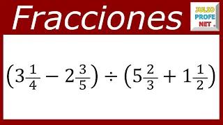 OPERACIONES COMBINADAS CON FRACCIONARIOS - Ejercicio 5