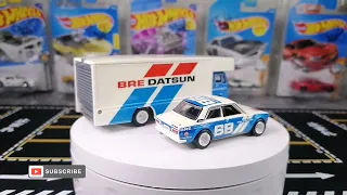 Hotwheels Team Transport No. 9 " '71 Datsun 510 / Fleet Flyer"