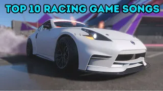 Top 10 BEST Racing Game Songs!!