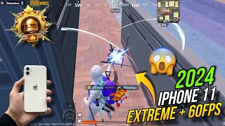 IPHONE 11 PUBG MOBILE LIVIK GAMEPLAY 2024 | IPHONE 11 PUBG FPS TEST | IPHONE 11 BGMI TEST IN 2024