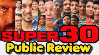 Super 30 (2019) Public Review Hindi Movie | Hrithik Roshan as Anand Sir | Pankaj Tripathi | IIT