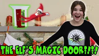 I Found The Elf On The Shelf's Secret Door!