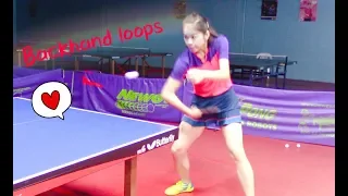 How to Play Slow & Spinny and Fast & Powerful Backhand Loops