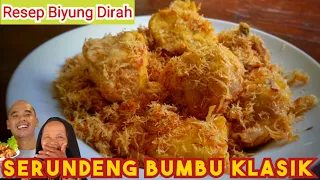 Serundeng Ayam: 2 Jenis Bumbu Menjadikan Lezat Tanpa Micin