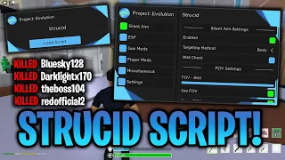 NEW! ROBLOX STRUCID SCRIPT! (roblox) (2021) KILL ALL! SILENT AIMBOT!