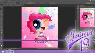 Puffed Pinkie Pie (Speed Paint)