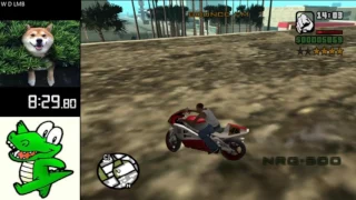 GTA:SA - 69/70 Stunt Jumps in 58:35 (OLD)