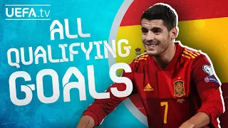 All SPAIN GOALS on their way to EURO 2020!