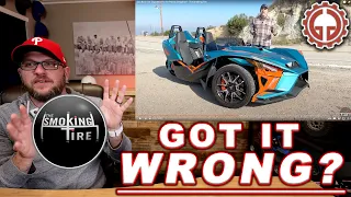 2024 Slingshot: Leaves automotive YouTubers Confused! (Reacting to The Smoking Tire)