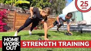 POWER / STRENGTH TRAINING Home Workout *with dumbbells*  feat. Emma Lane