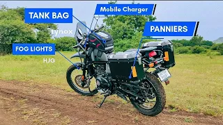 TOURING MODIFICATIONS ON HIMALAYAN BS6 2023 | HIMALAYAN MODIFICATIONS