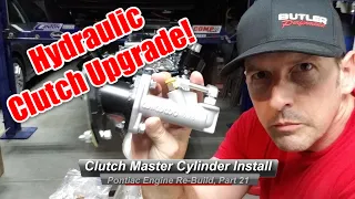 How to install a Wilwood Hydraulic Clutch Master Cylinder, for your old muscle car.