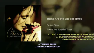 Celine Dion These Are The Special Times Traducida Al Español