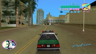 GTA Vice City - Cop Land - Tommy Vercetti mission - from the Starter Save