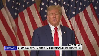 Donald Trump defies judge, gives courtroom speech on tense final day of New York civil fraud trial