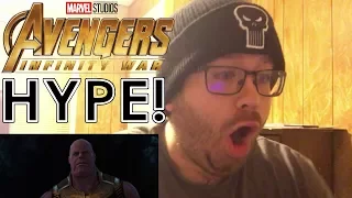 Avengers: Infinity War Official Trailer REACTION!!!!!!!!!!!!!! OMFG!!!!!!