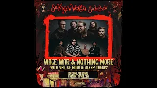 Nothing More / Sick New World Sideshow (Full Set - Live) at Brooklyn Bowl Las Vegas, NV 4/26/24
