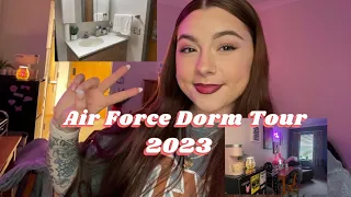 RENOVATED AIR FORCE DORM TOUR | WHAT TO EXPECT AFTER TECH SCHOOL