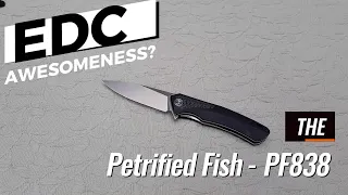 Petrified Fish PF838 - The ultimate budget folding knife? #edc#survival #d2  #amazing #quality #gear