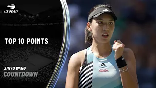 Wang Xinyu | Top 10 Points | 2023 US Open