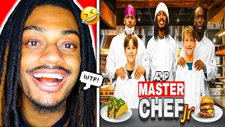 AMP MASTERCHEF JUNIOR REACTION! These Kids Can't Cook😭..