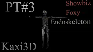 (Blender) Speed Modeling Showbiz Foxy PT#3 - Endoskeleton