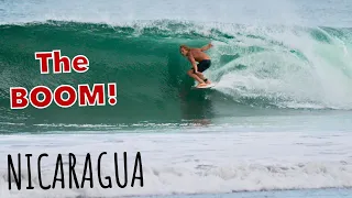 Surfing THE BOOM in NICARAGUA!