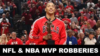 NFL & NBA MVP ROBBERIES