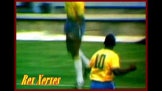 Brazil Vs Czechoslovakia 1970 W Cup Jairzinho's 1th Goal HD