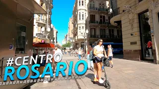 Recorriendo ROSARIO Centro I SANTA FE I ARGENTINA I 4K Walking Tour VLOG