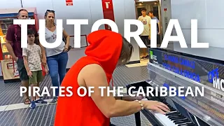 PIRATES OF THE CARIBBEAN COVER BY PETER BUKA PIANO Tutorial l Transcription by Pedro Mota