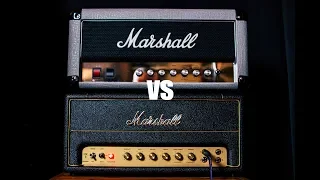 Marshall Studio Vintage (SV20h) vs Marshall Silver Jubilee Mini (2525h)