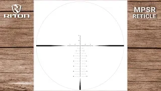 Riton - MPSR Reticle