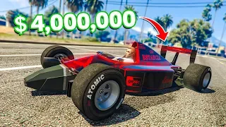 NEW $4,000,000 F1 RACE CAR IN GTA ONLINE! (DLC)