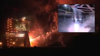 Legacy Rocket Engine Test Fired For NASA SLS | Video