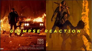 NBK 109 GLIMPSE REACTION VIDEO || #balakrishna #bobby #sitharaentertainments #roadto1ksubscribers