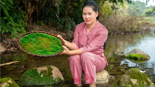 Amazing Harvest Stone Moss And Cook It To Create Unique Rural Dishes