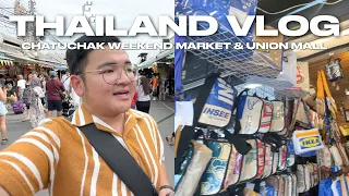 THAILAND VLOG • Chatuchak Weekend Market & Union Mall | Ivan de Guzman