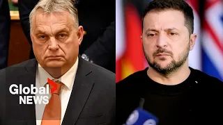 Zelenskyy, world leaders react as Hungary's Orban says he’ll block Ukraine's EU bid