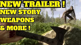 Sons Of The Forest 1.0 Trailer New Enemies, Weapons, Storyline & More