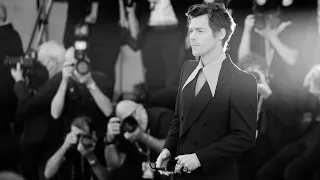 Harry Styles  on the red carpet at the Venice Film Festival. 05/09/2022