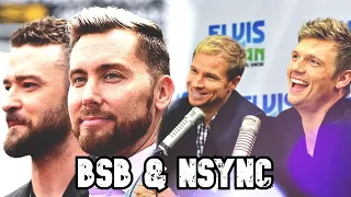 NSYNC & BSB talking to and about each other