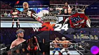 WWE 2K24 King & Queen Of The Ring Arena Construction - Timelapse!