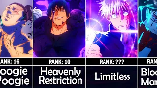 Which one is the Strongest Cursed Technique? Jujutsu Kaisen